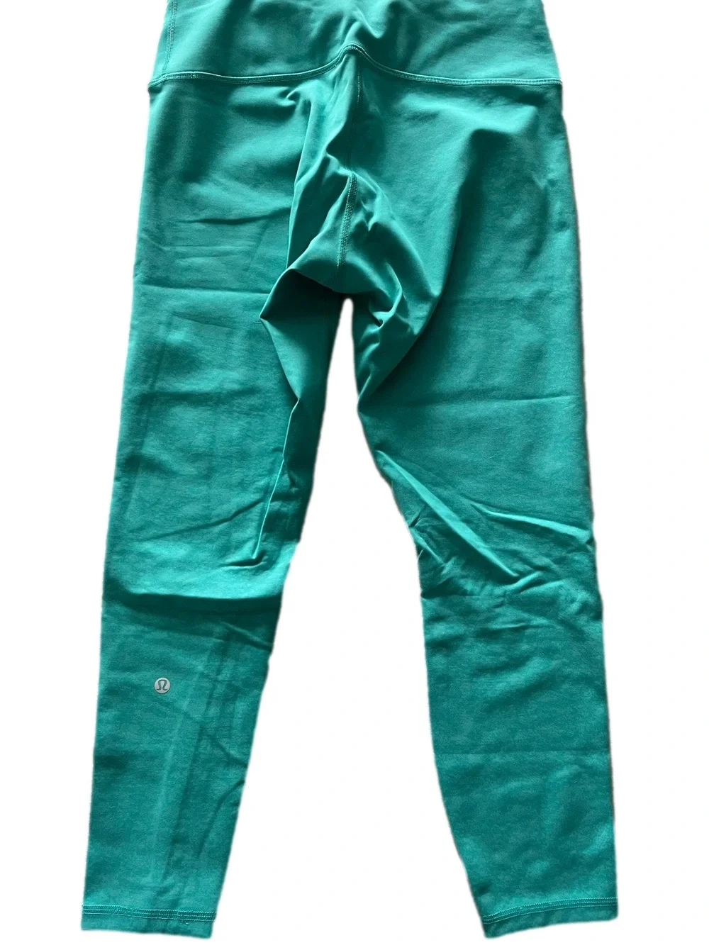 Lululemon Wunder Train Maldives Green Contour Fit High-Rise Tights 25” - Size 10